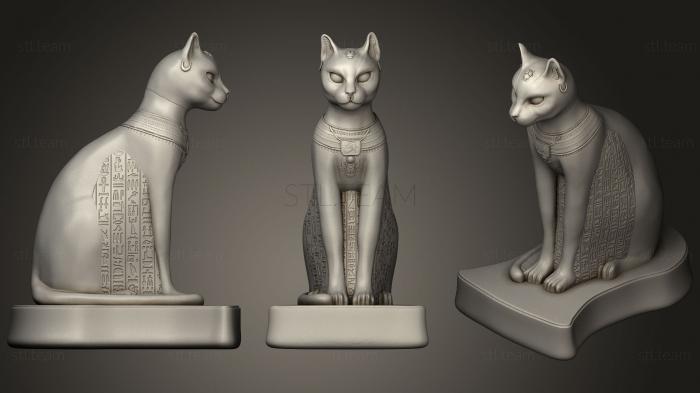 3D модель Египетская кошка (STL)
